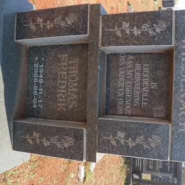 WILSENACH Thomas Fredrik 1949-2008