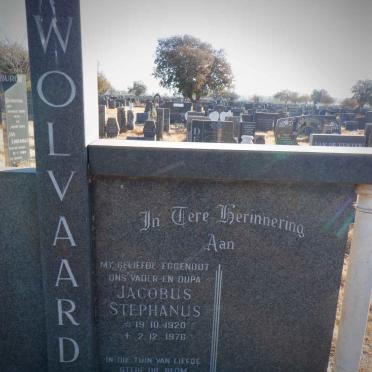 WOLVAARDT Jacobus Stephanus 1920-1976
