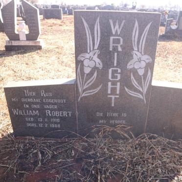 WRIGHT William Robert 1918-1988