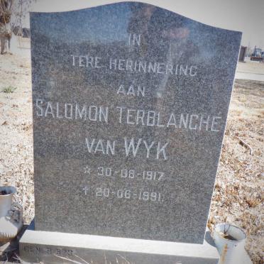 WYK Salomon Terblanche, van 1917-1991
