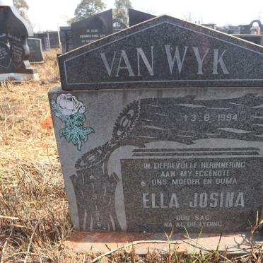 WYK Ella Josina, van -1994