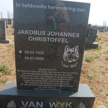 WYK Jakobus Johannes Christoffel, van 1955-2008