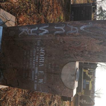 WYK Moria E.W., van 1943-1990