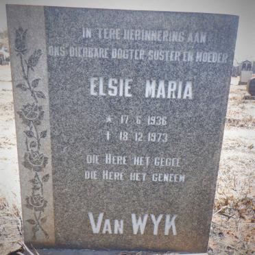 WYK Elsie Maria, van 1936-1973