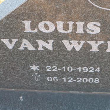 WYK Louis, van 1924-2008