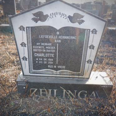 ZEILINGA Charlotte 1968-2001