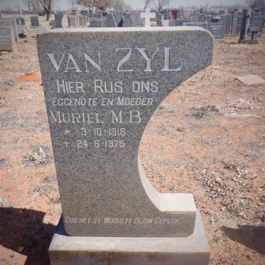 ZYL Muriel M.B., van 1916-1975