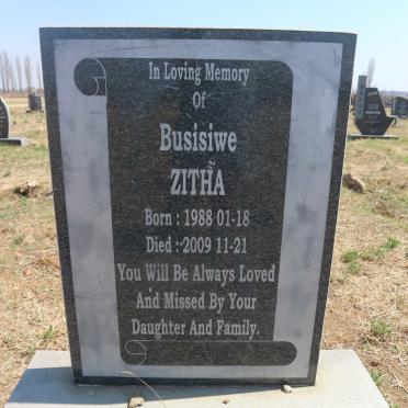 ZITHA Busisiwe 1988-2009