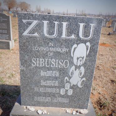 ZULU Sibusiso 2007-2007
