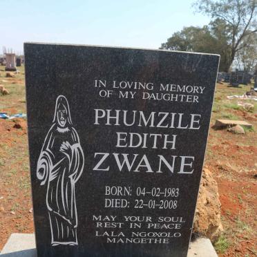ZWANE Phumzile Edith 1983-2008