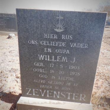 ZEVENSTER Willem J. 1903-1978