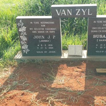 ZYL John J.P., van 1931-1984 &amp; Susanna  1935-2018