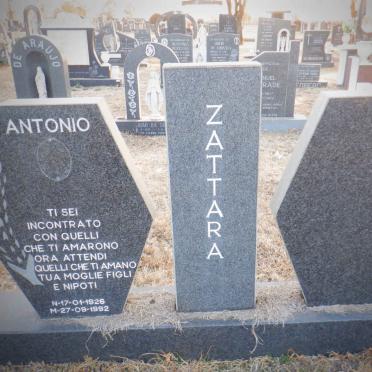 ZATTARA Antonio 1926-1992