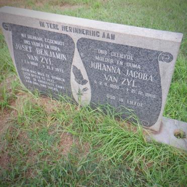 ZYL Josef Benjamin, van 1892-1975 &amp; Johanna Jacoba 1895-1985