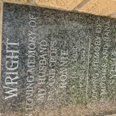 WRIGHT Ronnie 1930-1997