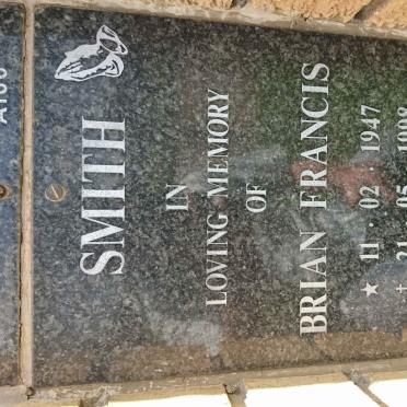 SMITH Brain Francis 1947-1998