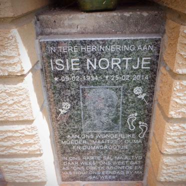 NORTJE Isie 1934-2014 