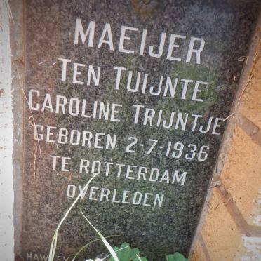 MAEIJER Caroline Trijntje 1936- 