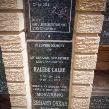 MONARENG Kalebe Caleb 1942-2011 