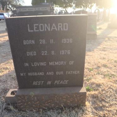 ? Leonard 1936-1976