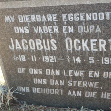 ? Jacobus Ockert 1921-1981