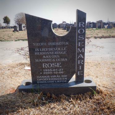 ? Rosemarie 1955-2009
