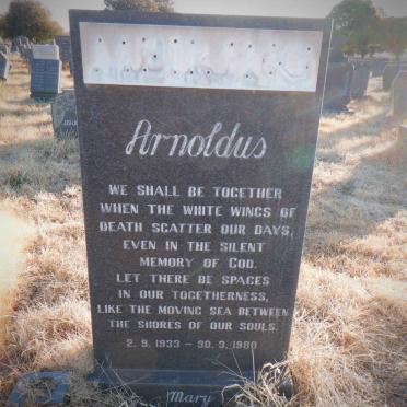 MEIRING Arnoldus 1933-1980