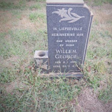 ? Willem George 1904-1970