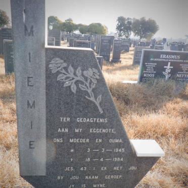 ? Miemie 1945-1984