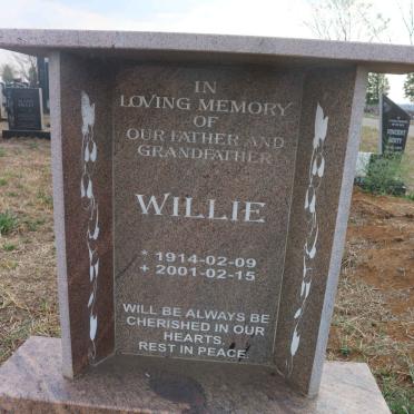 ? Willie 1914-2001 