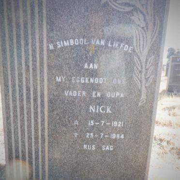 ? Nick 1921-1984