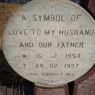 ? Ephraim 1954-1997 &amp; Magdeline 1959-