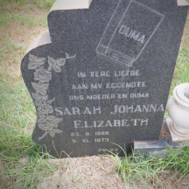 ? Cornelius Johannes 1889-1976 &amp; Sarah Johanna Elizabeth 1898-1973