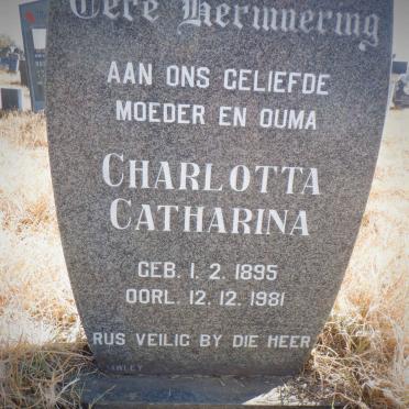 ? Charlotta Catharina 1895-1981