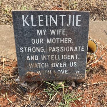 ? Kleintjie