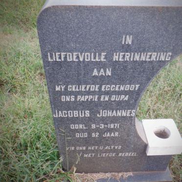 ? Jacobus Johannes -1971
