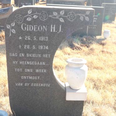 ? Gideon H.J. 1913-1974