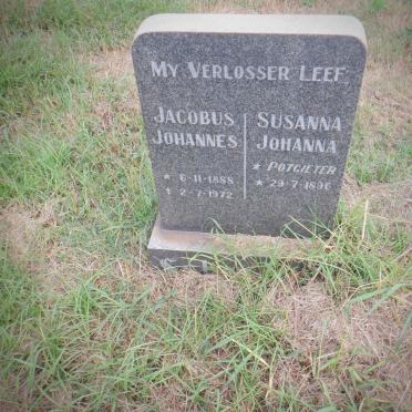 ? Jacobus Johannes 1888-1972 &amp; Susanna Johanna POTGIETER 1896-
