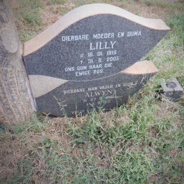 ? Alwyn 1910-1971 &amp; Lilly 1915-2005