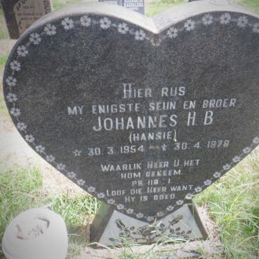 ? Johannes H.B. 1954-1978