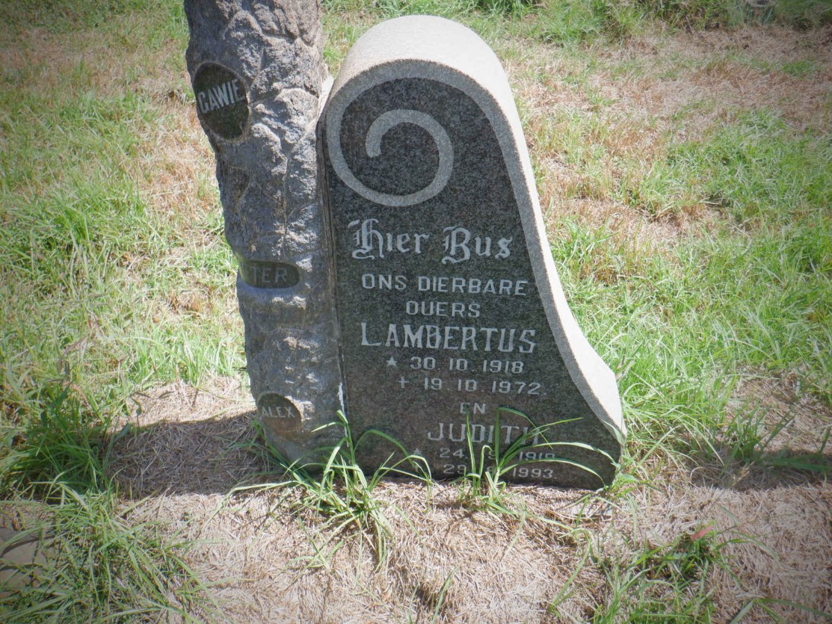 ? Lambertus 1918-1972 &amp; Judith 1919-1993