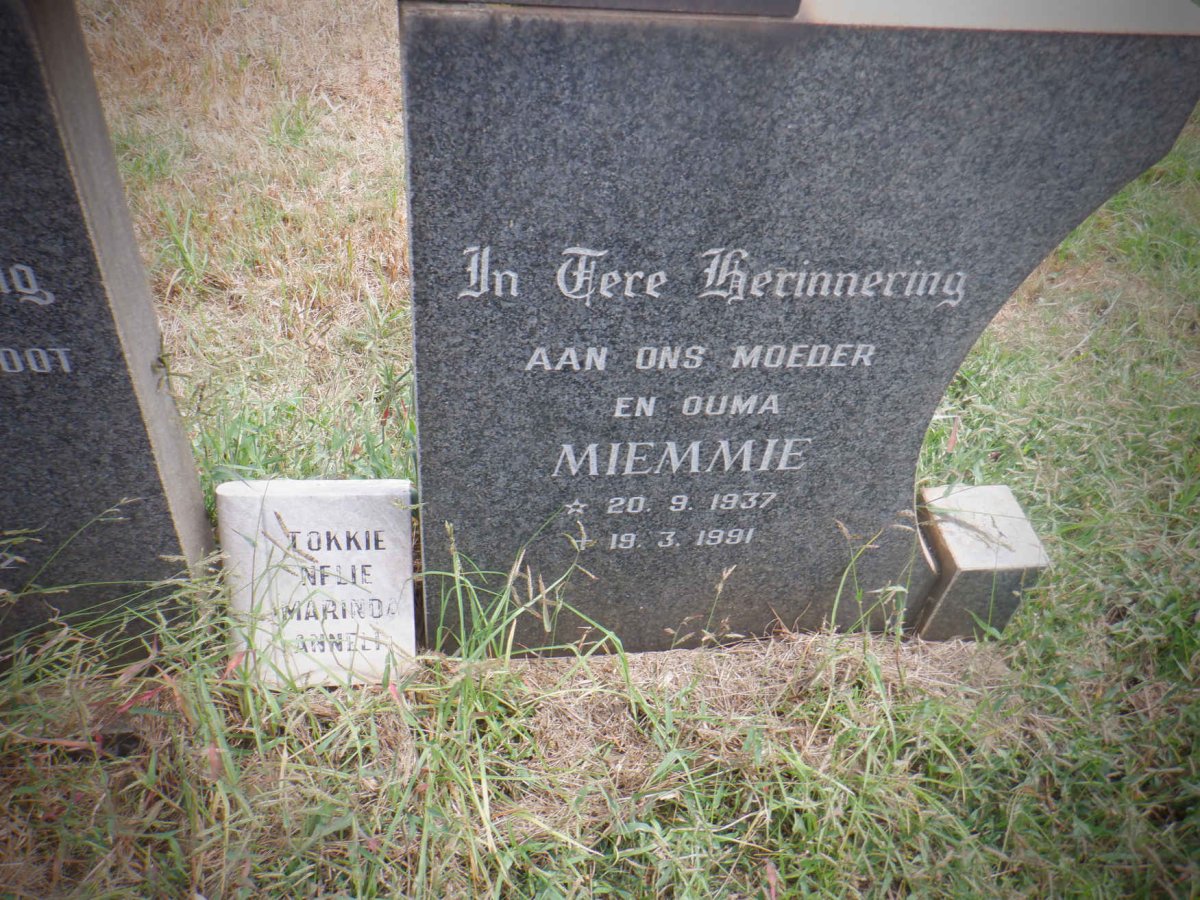 ? William 1931-1972 &amp; Miemmie 1937-1991