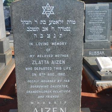 AIZEN Zlatta -1962