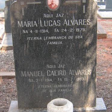 ALVARES Manuel Caeiro 1914-1983 &amp; Maria Lucas 1914-1979