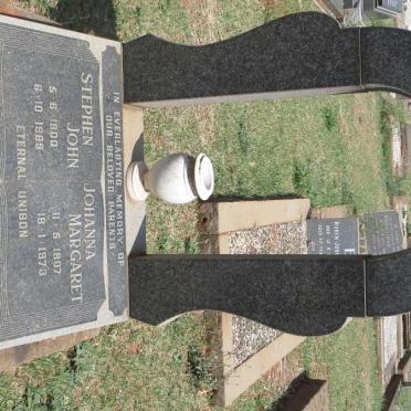 ARLOW Stephen John 1900-1969 &amp; Johanna Margaret 1907-1973