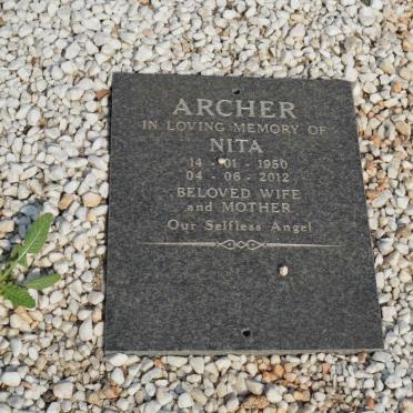 ARCHER Nita 1950-2012