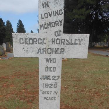 ARCHER George Horsley -1926