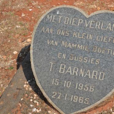 BARNARD T. 1956-1965