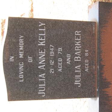 BARKER Julia :: KELLY Julia Anne -1947