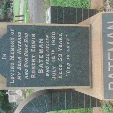 BATEMAN Robert Edwin -1930